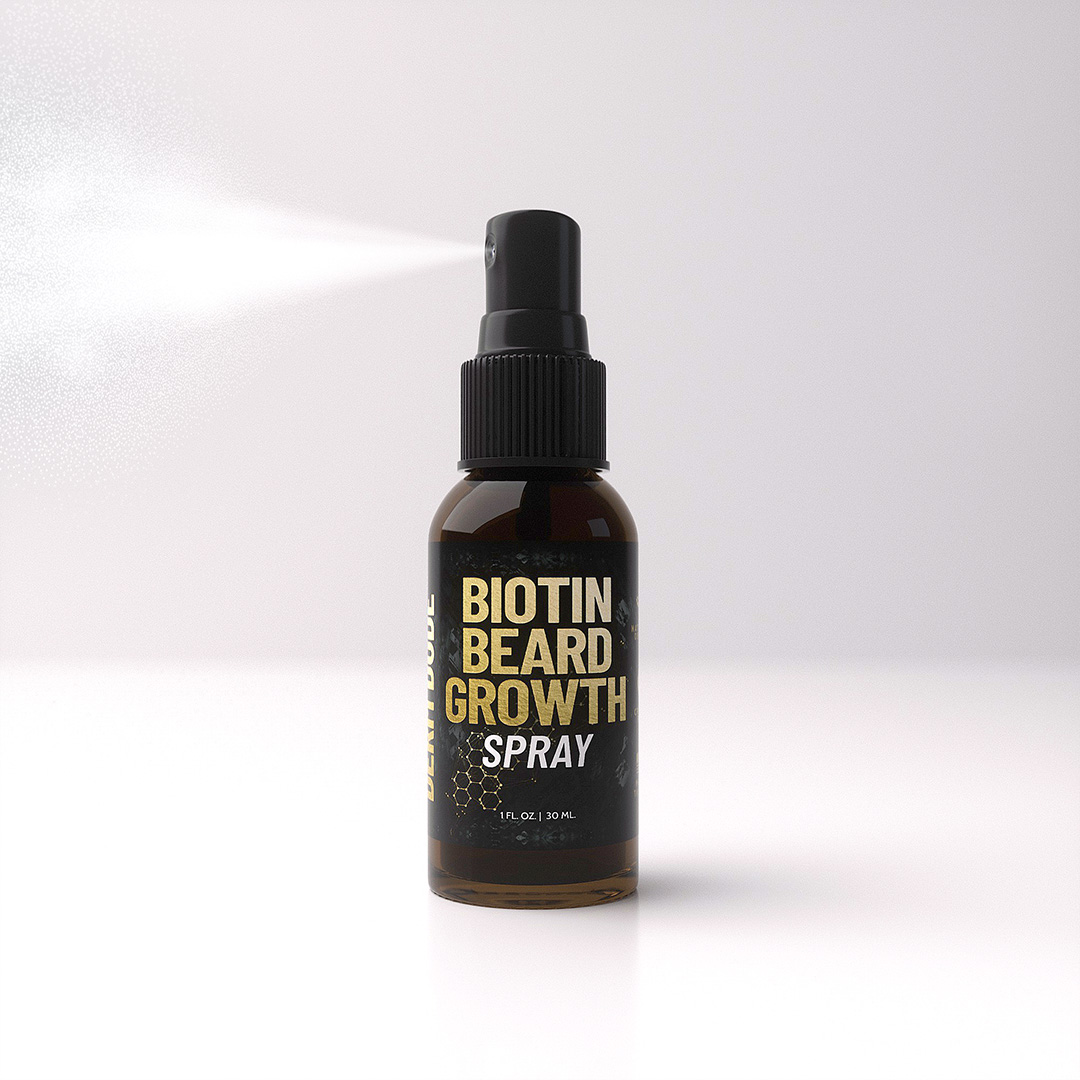 Derm Dude Biotin Beard Growth Spray