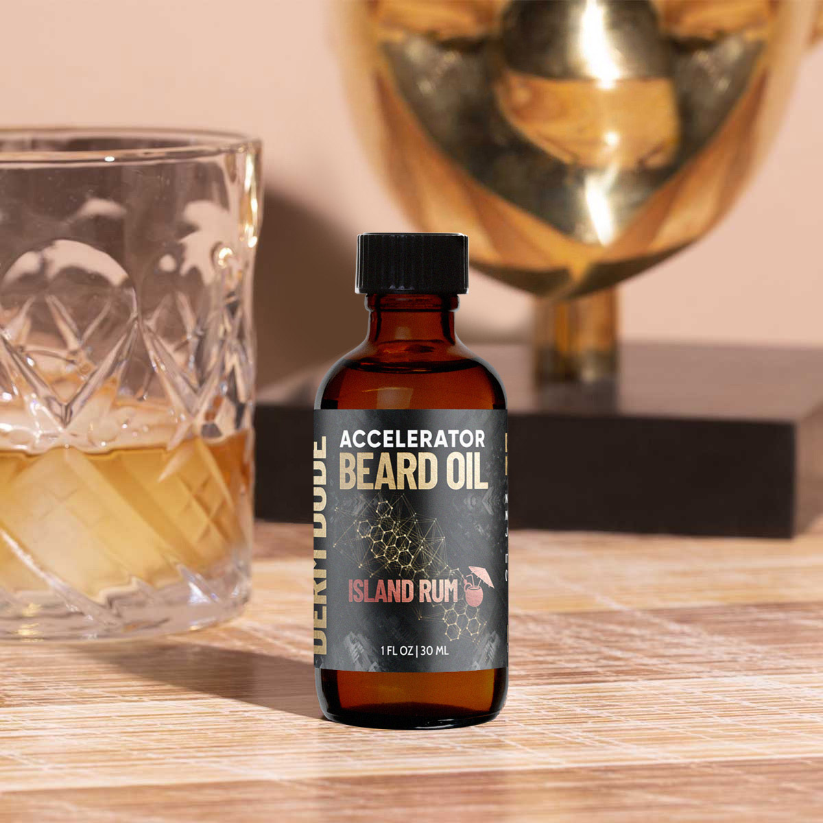 Acclerator Beard Oil | Island Rum Scent