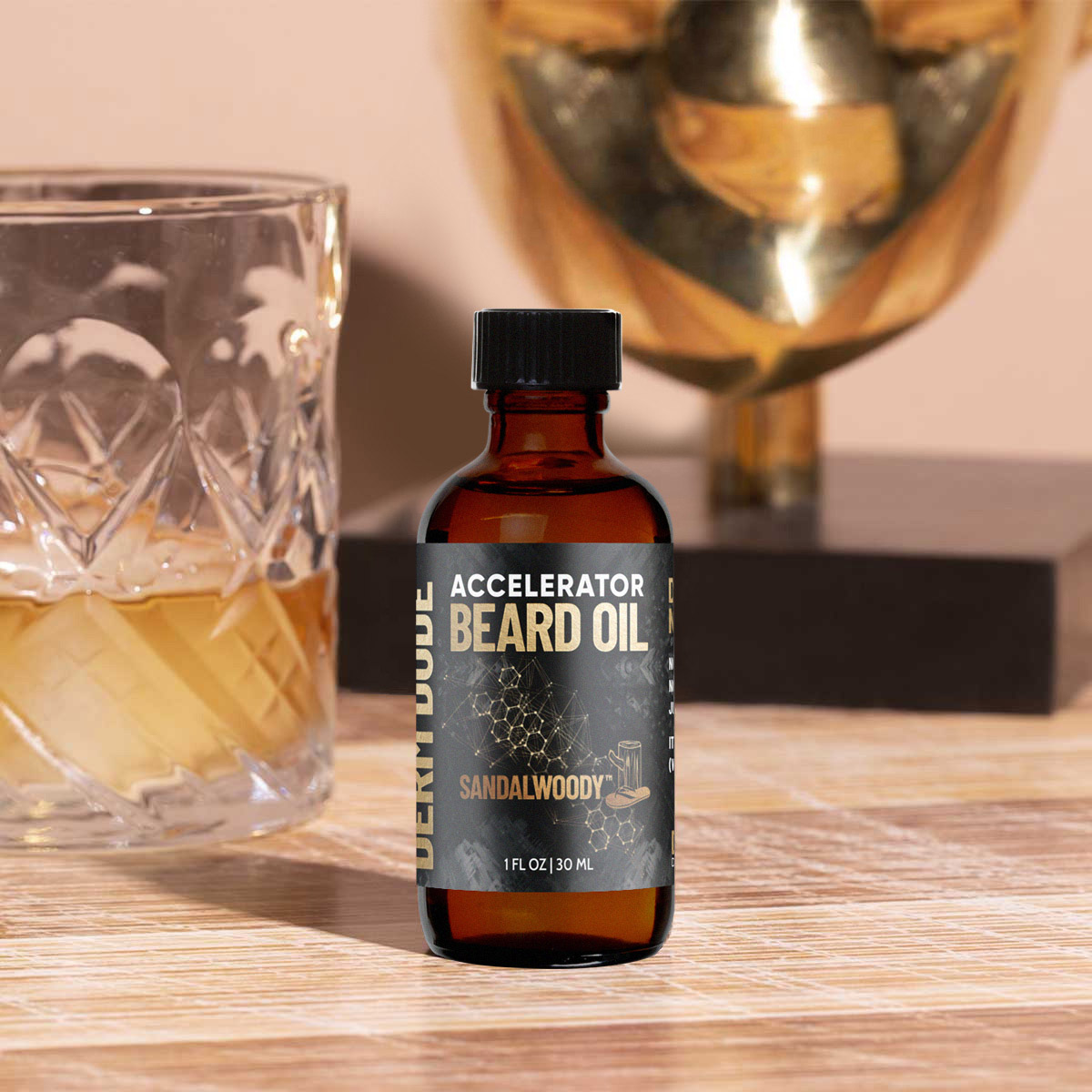 Sandalwoody Beard Oil |Derm Dude
